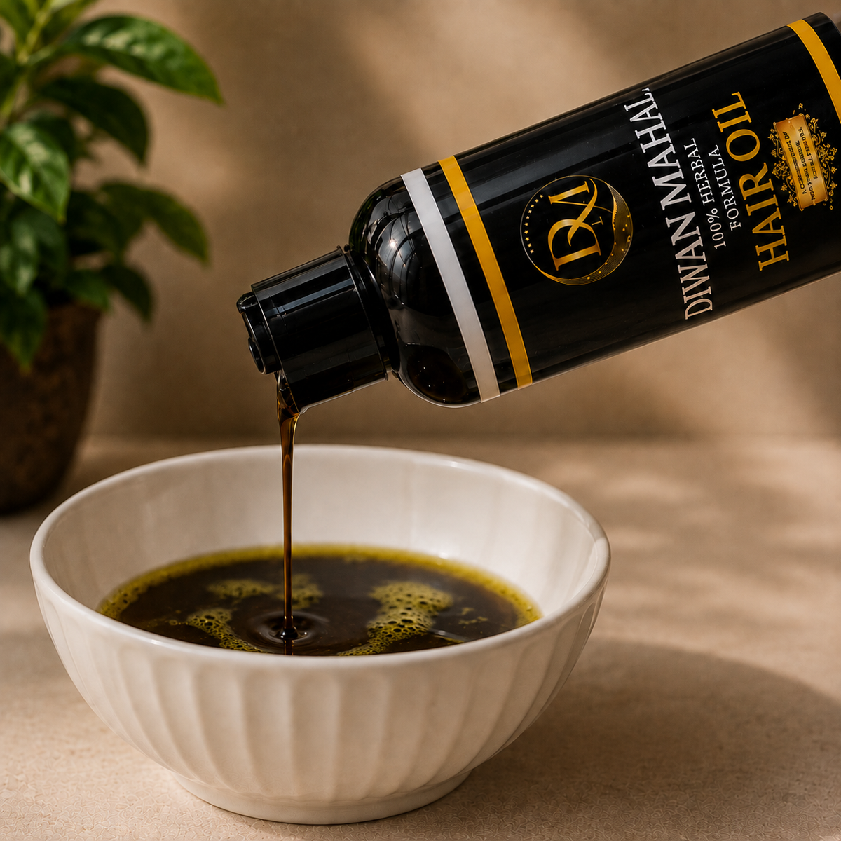 Diwan Mahal Organic Hair Oil