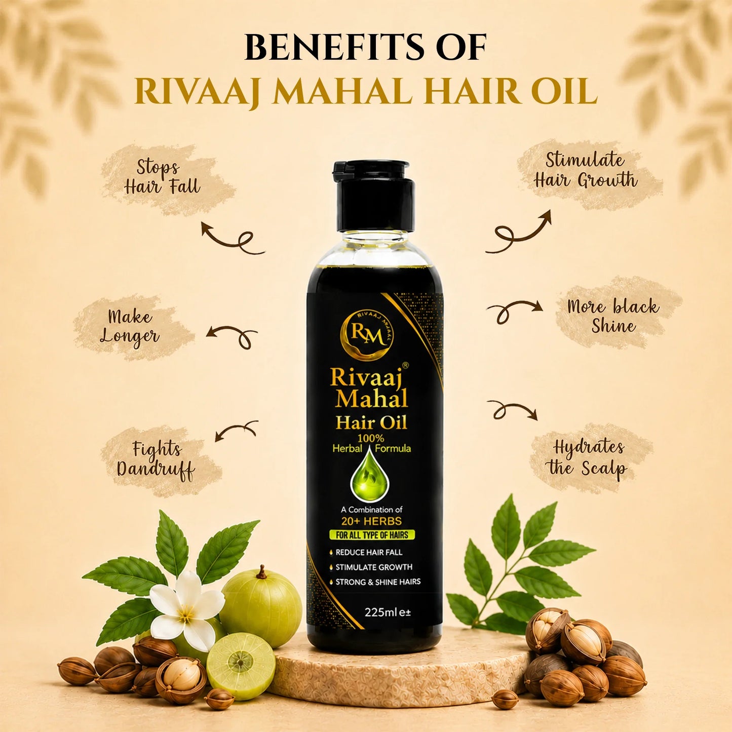 Diwan Mahal Hair Oil
