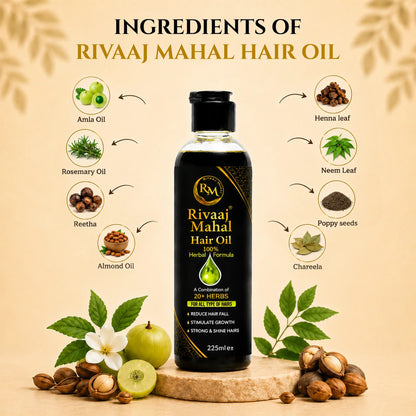 Diwan Mahal Hair Oil