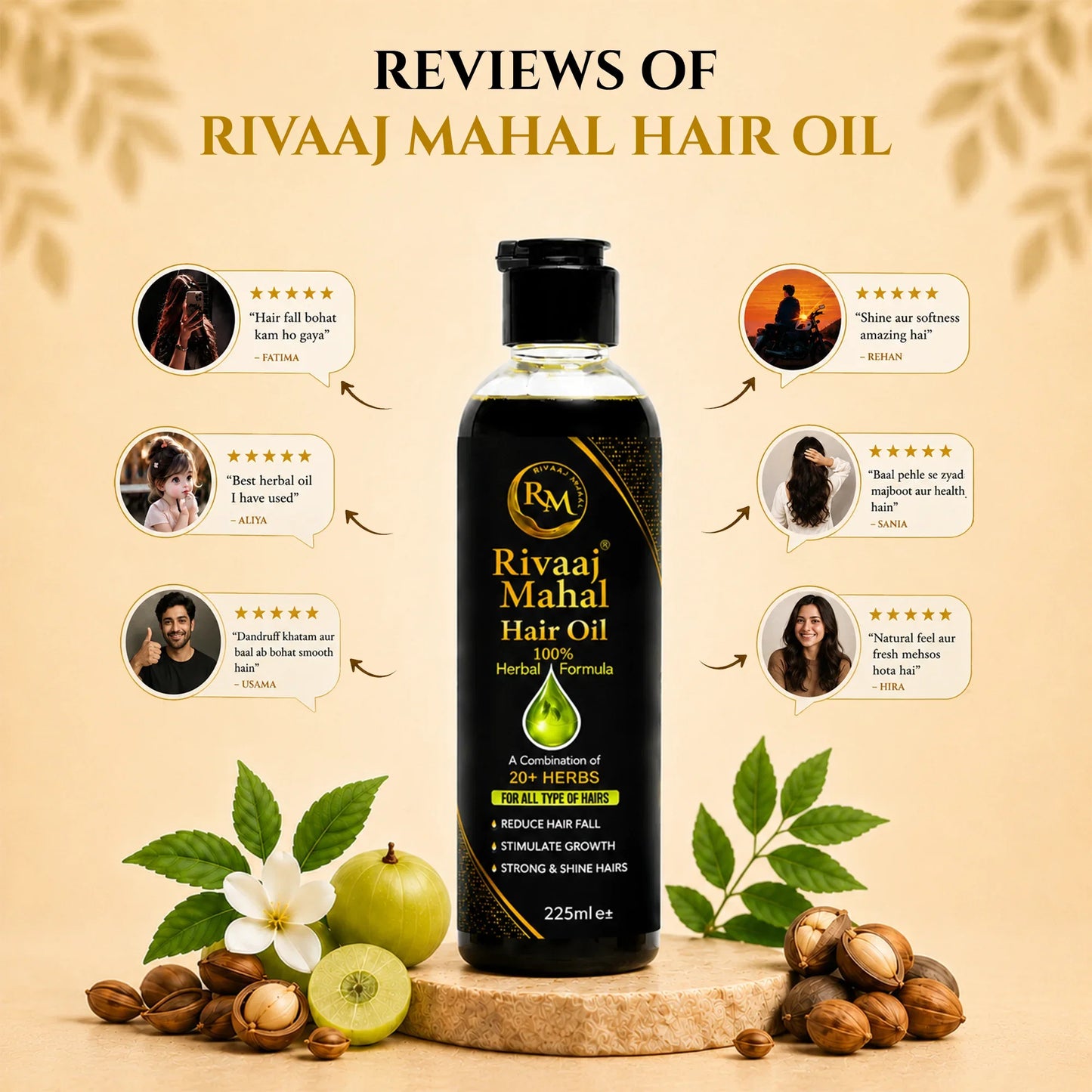 Diwan Mahal Hair Oil
