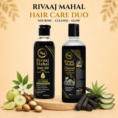 Hair Oil & Organic Shampoo